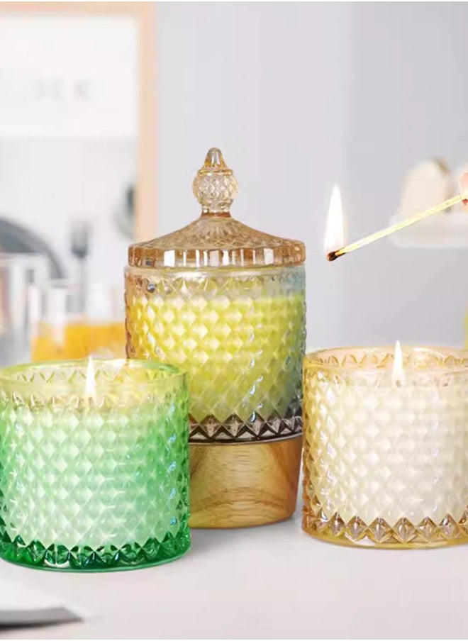 Generic - 2-Wick Candle 200 grams Mahogany Teakwood Intense Scented Candle - Image 1