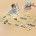 TOI Gaint Floor Puzzle for Kids Ages 3 and Up 2x3 Feet Railway Floor Puzzles for Toddlers 35 Extra Large Preschool Learning Jigsaw Puzzles for Boys and Girls - Image 4