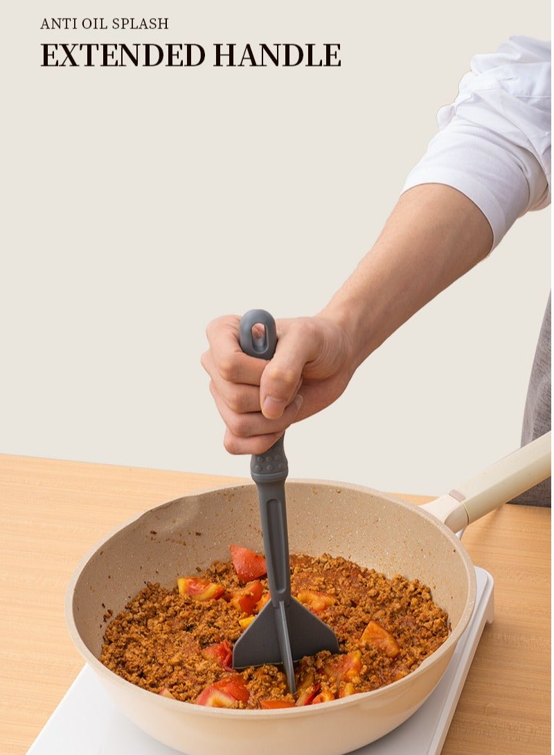 Silicone shovel scraper brush egg beater silicone kitchenware 5-piece set kitchen utensil set kitchen cooking utensils - Image 1