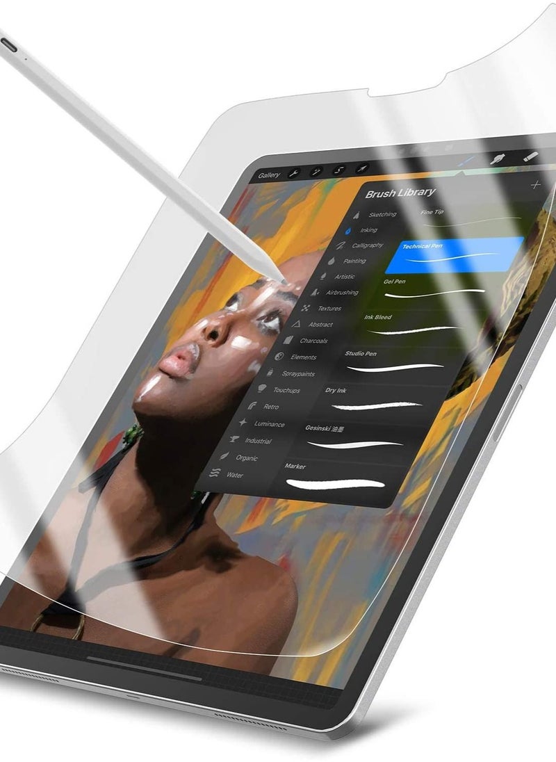 Generic - Paperfeel Screen Protector for iPad 9th/8th/7th Generation (10.2 Inch, 2021/2020/2019), Drawing Writing Feels Like Paper, Paperfeel Film - Image 1