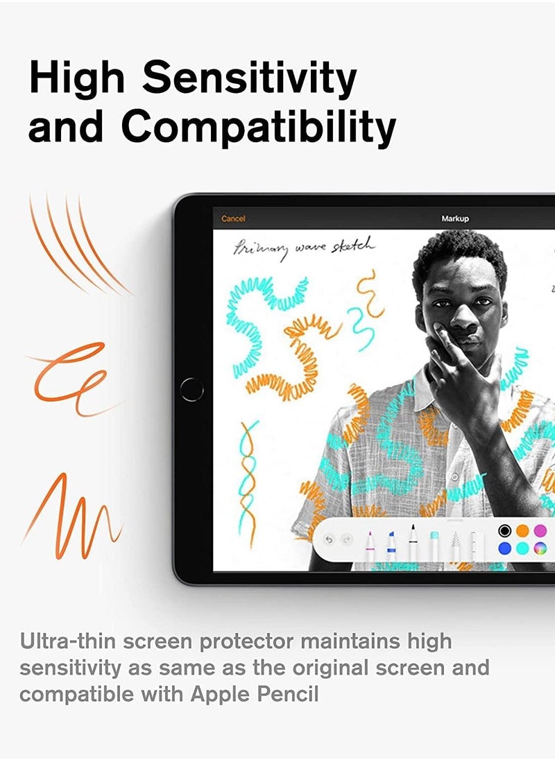 Generic - Paperfeel Screen Protector for iPad 9th/8th/7th Generation (10.2 Inch, 2021/2020/2019), Drawing Writing Feels Like Paper, Paperfeel Film - Image 1