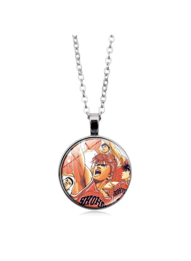 KUYING New Slam Dunk Pendant Sweater Chain Jewelry 