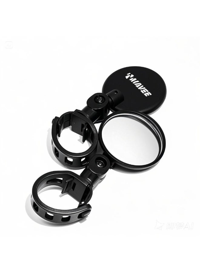 NAVEE Scooter Mini Mirror – Adjustable 360° Rotatable Rearview Mirror for E-Scooter, PP+PA+PU, Durable and Strong - Image 2
