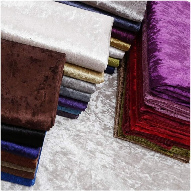 Minky Fabric Velvet Fabric 150cm Wide Velour Upholstery Fabric for Home Decor, Sofa Chair Seat Cover for Blankets, Apparel, Baby Accessories, Throws, P (Color : Olive Green 16, Size : 3m) - Image 3