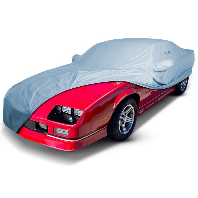 iCarCover Premium Car Cover for 19821992 Chevy Camaro Z28 IROCZ RS Berlinetta Sport Heavy Duty Waterproof all Weather Automobiles Custom Indoor Outdoor Snow Protection Covers with Straps and Bag