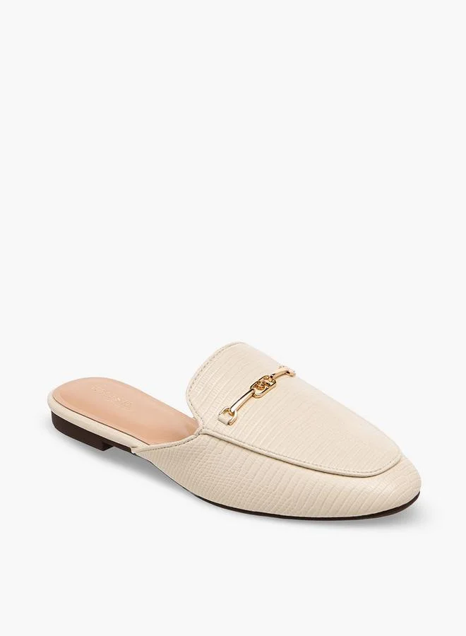 Celeste IVORY Women Textured Mules for Women | Best Price UAE