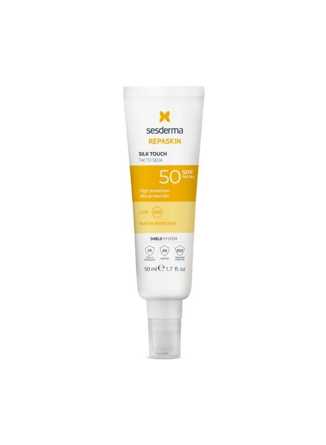 Sesderma Repaskin Silk Touch Sunscreen Spf50 50Ml - Image 2