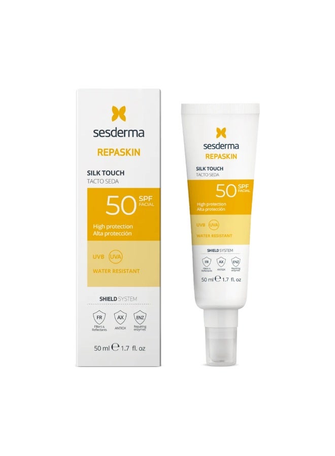 Sesderma Repaskin Silk Touch Sunscreen Spf50 50Ml - Image 1
