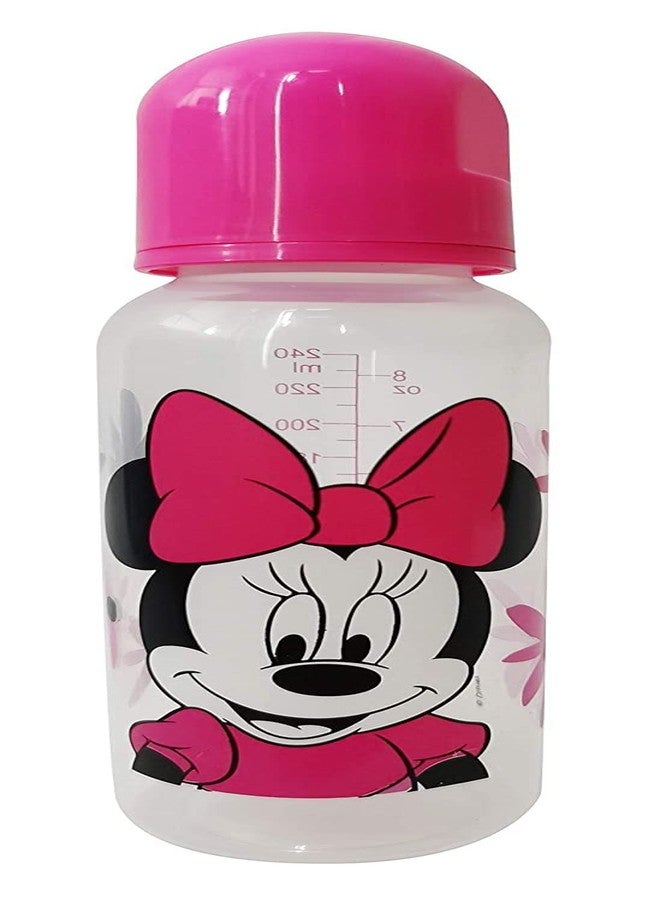 Cudlie Disney Baby Girl Minnie Mouse 9 oz Pack of 3 Baby Bottles, Tropic Floral - Image 4