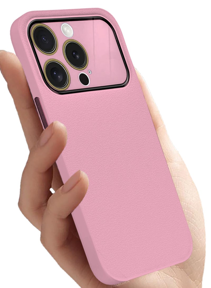 CATANES Hard Silicone Case Cover for Apple iPhone 13 Pro Max - Cover with Camera Protection Bumper - Auto Focus Design - Pink - Image 3
