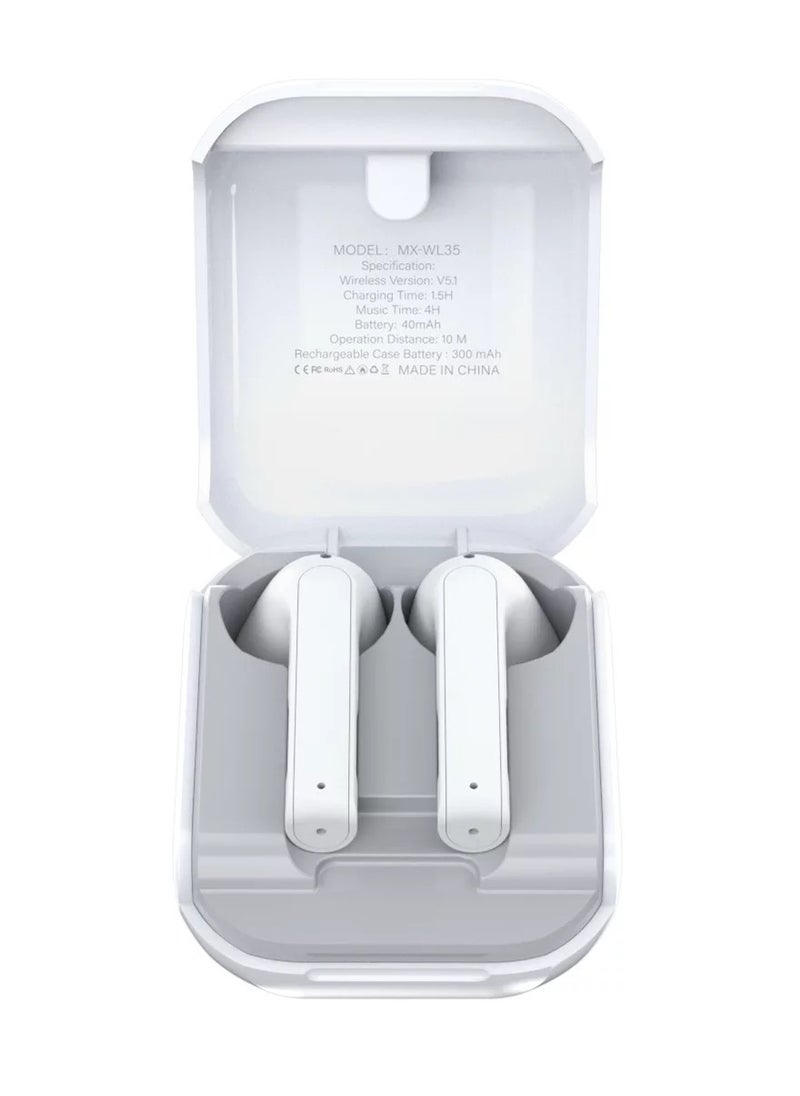 MOXOM WL35 Elite TWS wireless Earbuds  - Image 1