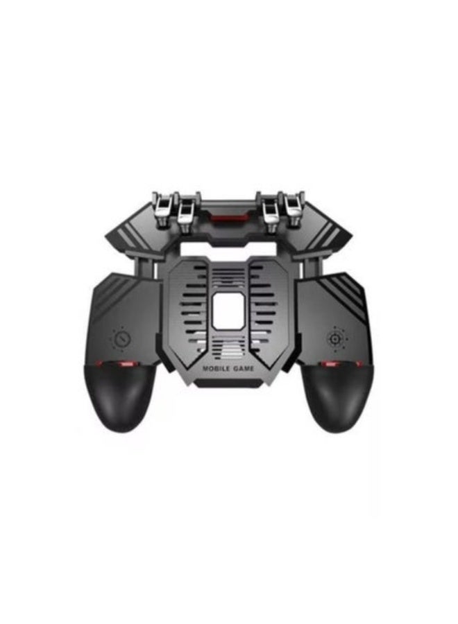 Mobile Phone Controller 6 Fingers Grip Gamepad L1 R1 Trigger Phone Game Radiator Gaming Remote Fits for PUBG/Fortnite/Rules of Survival Game/COD - Image 2