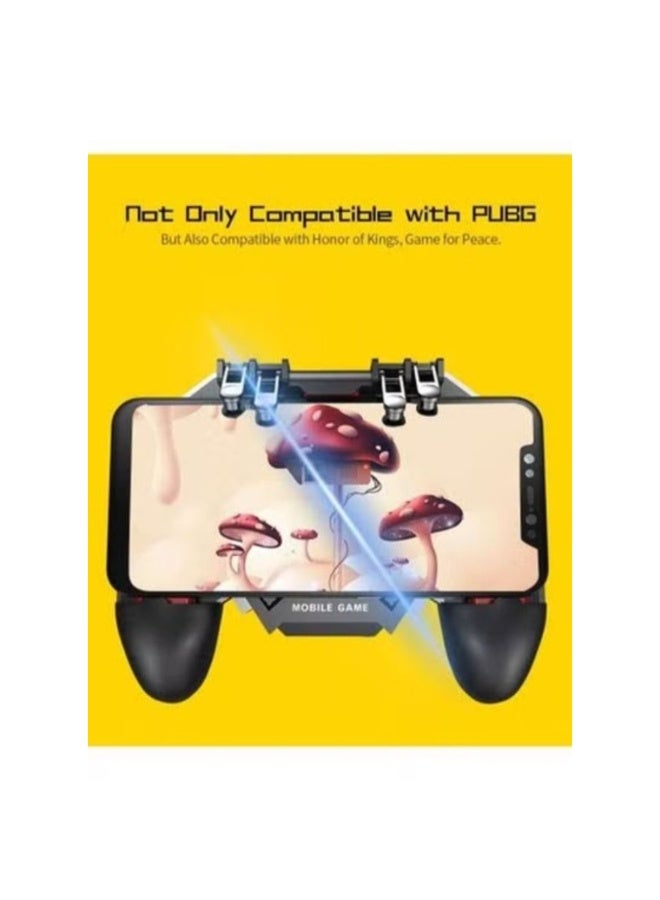 Mobile Phone Controller 6 Fingers Grip Gamepad L1 R1 Trigger Phone Game Radiator Gaming Remote Fits for PUBG/Fortnite/Rules of Survival Game/COD - Image 5