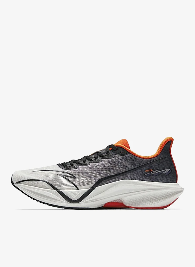ANTA [Bekele Selection] Mach 5 | Nitrogen Technology professional Racing Training Mid-Long Distance running shoes for shoes Black & White