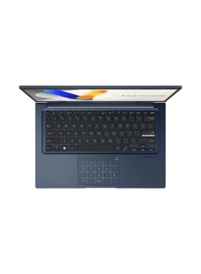 ASUS X1404VAP-V14-C58256, ( Upgraded) Vivobook 14 14" FHD IPS Laptop Intel Core 5 120U Processor, 8GB DDR4 RAM, 512GB SSD, Quiet Blue, Windows 11 Home Quiet Blue - Image 4