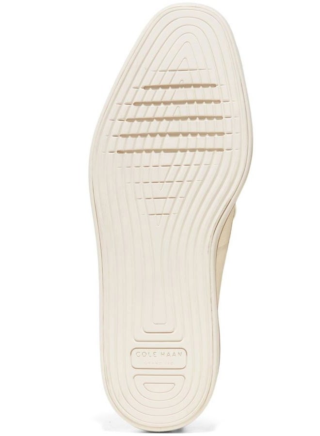 COLE HAAN Women's Originalgrand Platform Venetian Loafer Penny, Soft Gold Talca/Ivory, 6 - Image 3