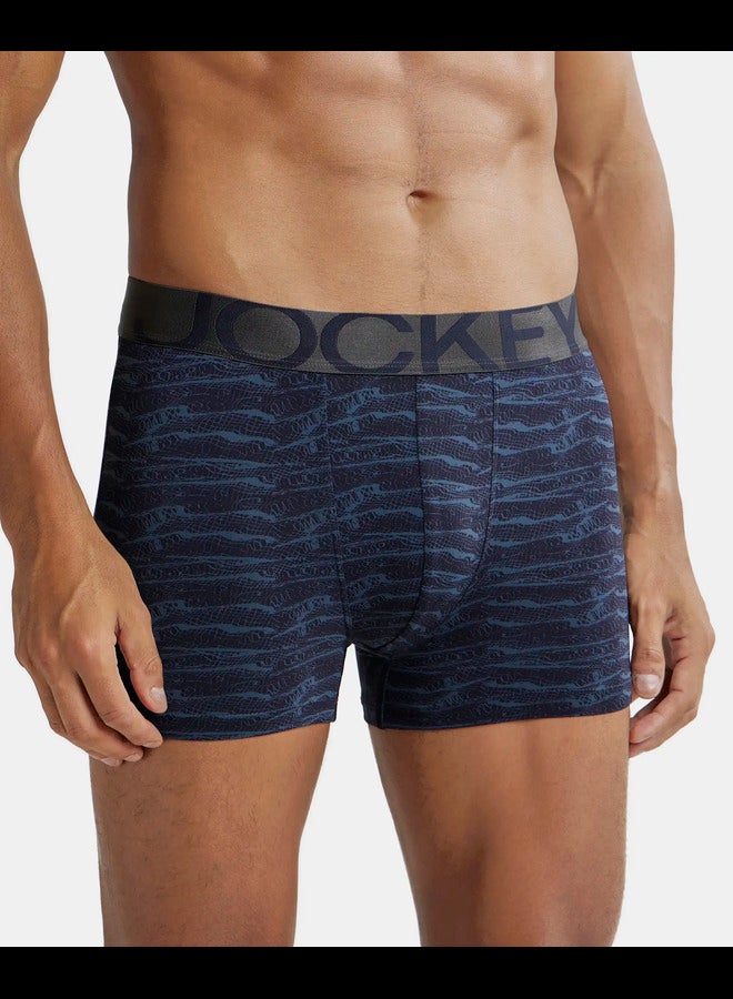 جوكي جيكي آي سي  رجالي تاتل مايكروفايبر إيلاستين مطبوع بوكسر مع معالجة نقل الرطوبة - Image 2
