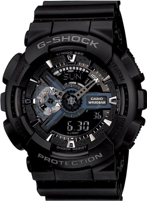 G-Shock Analog-Digital World Time Black Dial Men's watch GA-110-1B