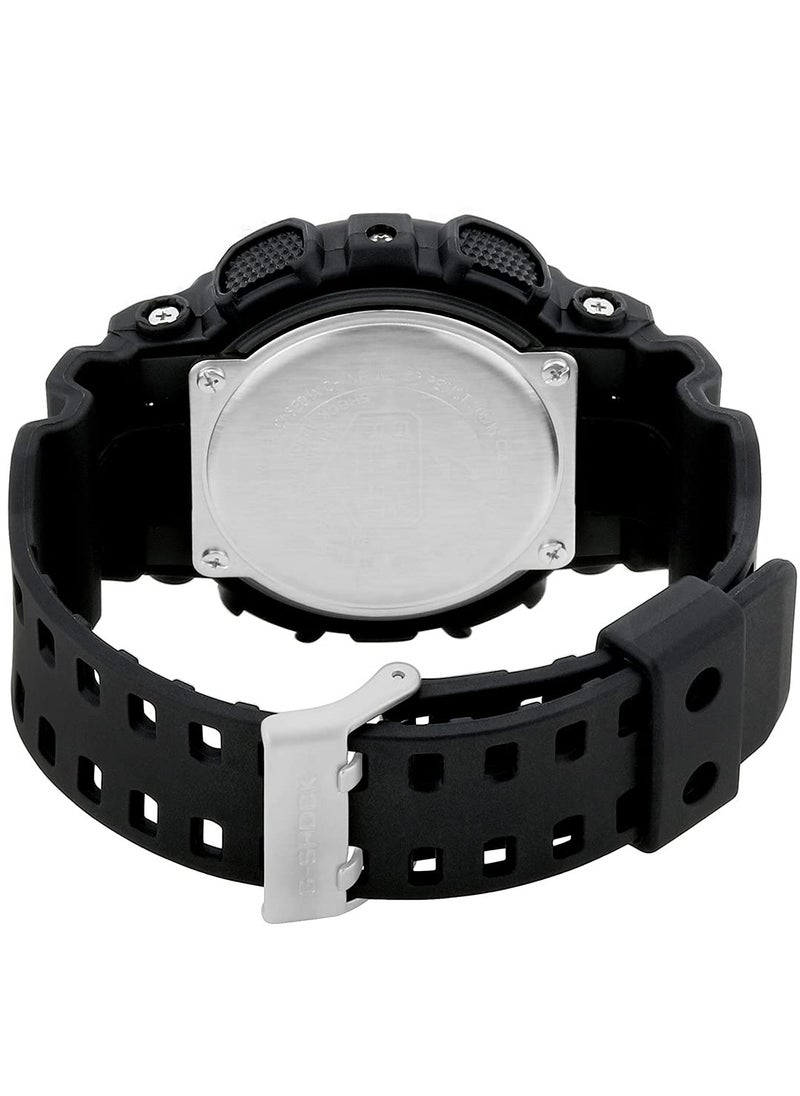 CASIO G-Shock Analog-Digital World Time Black Dial Men's watch GA-110-1B  - Image 5