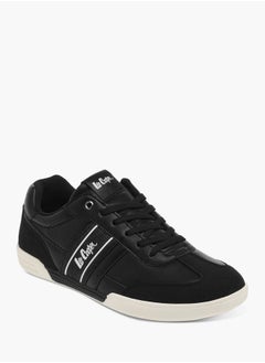 Lee Cooper Mens Panelled Ankle Sneakers With Lace-Up Closure  - Image 1