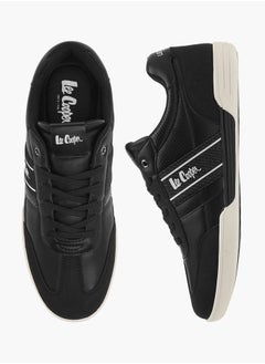 Lee Cooper Mens Panelled Ankle Sneakers With Lace-Up Closure  - Image 2