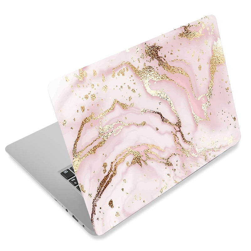 HEABPY Laptop Skin Sticker Decal,12" 13" 13.3" 14" 15" 15.4" 15.6 inch Laptop Skin Sticker Cover Art Decal Protector Notebook PC (Pink Marble) - Image 3