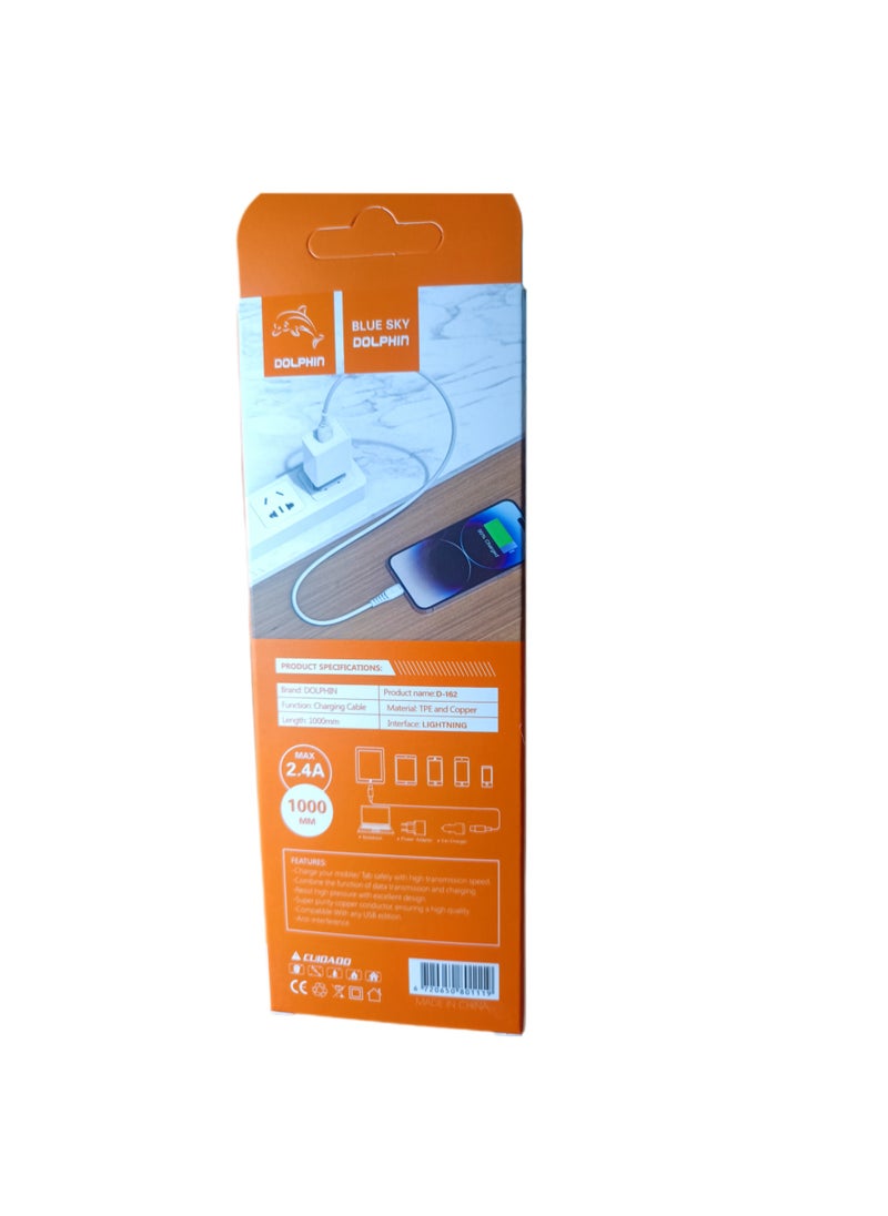 Dolphin D-162 USB TO LIGHTNING CABLE for iPhone  - Image 3