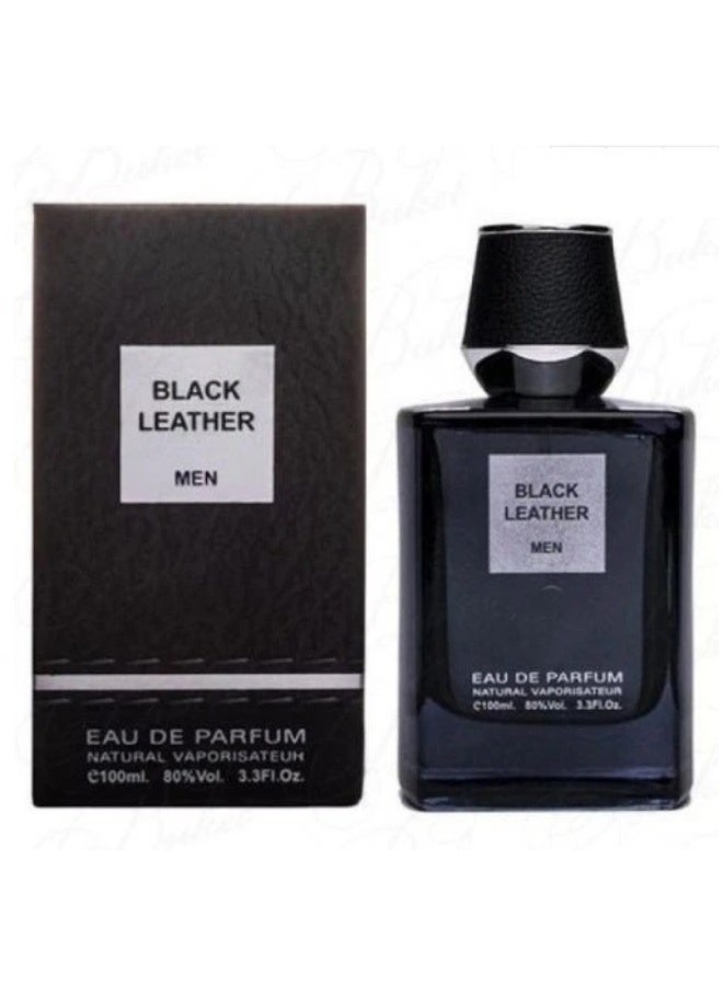 بلاك عطر "بلاك ليذر" للرجال - أو دو بارفان 100 مل - Image 2