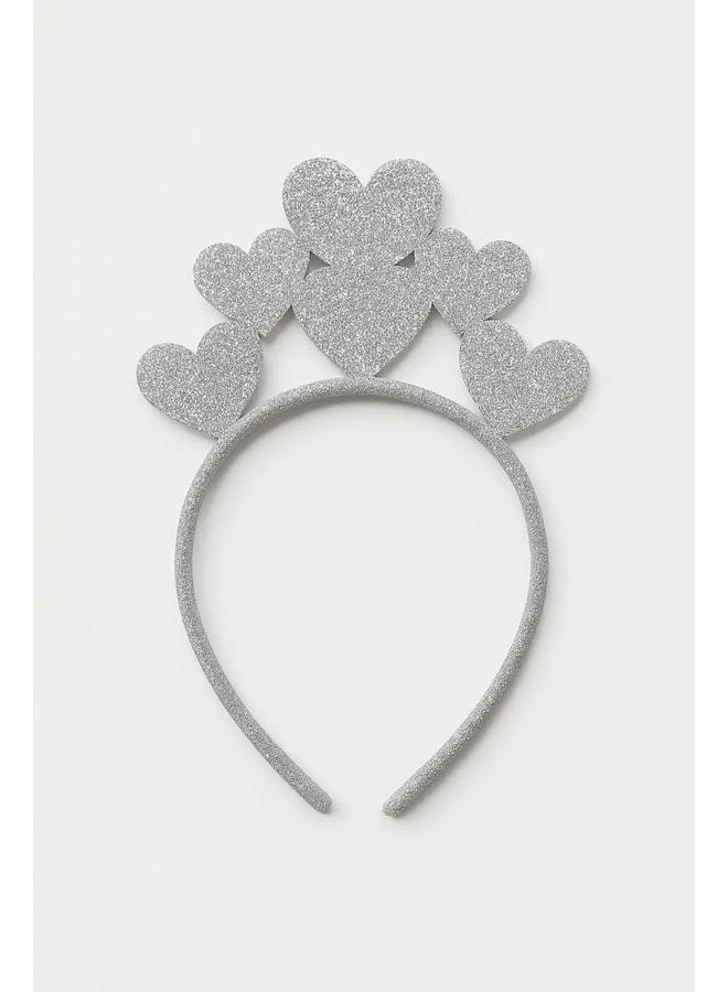 Magu Girls' Glitter Heart Princess Tiara – Party and Birthday Accessory