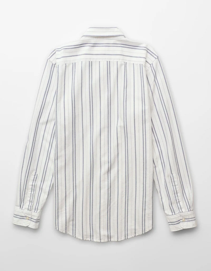 امريكان ايجل قميص أوكسفورد بأزرار وقصّة سلِم بأكمام قصيرة