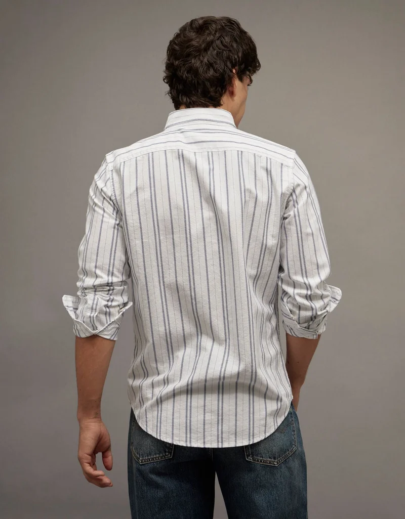American Eagle AE Slim Fit Everyday Oxford Button-Up Shirt