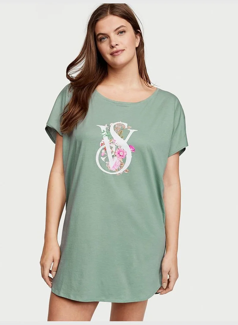 Victoria's Secret Lightweight Pima Cotton Dolman Sleepshirt