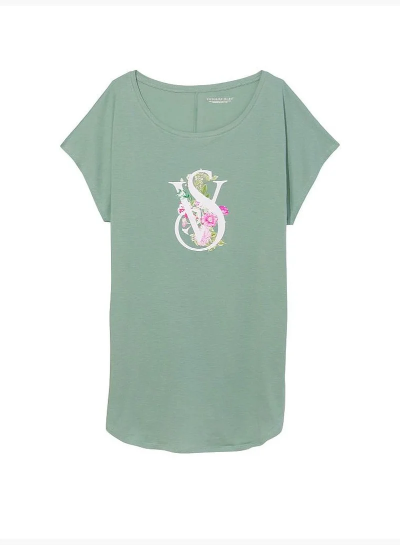 Victoria's Secret Lightweight Pima Cotton Dolman Sleepshirt