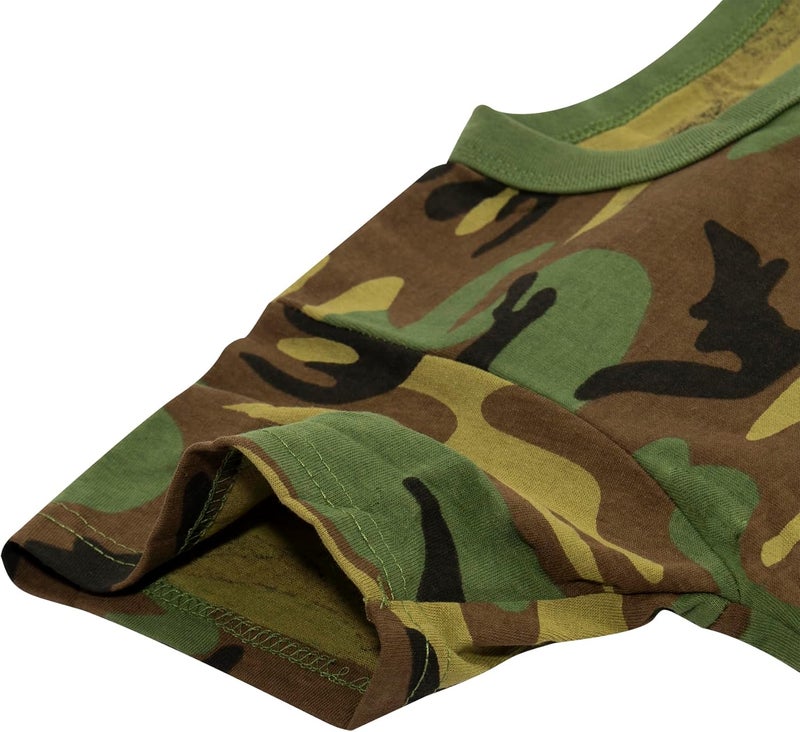 Rothco Kids Heavyweight Woodland Camo T-Shirt - Large - Image 4