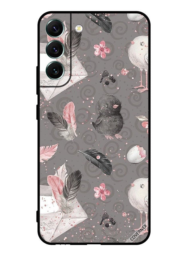 Covernex غطاء واقي لهاتف سامسونج S22 5G ريش وكتاكيت - Image 1