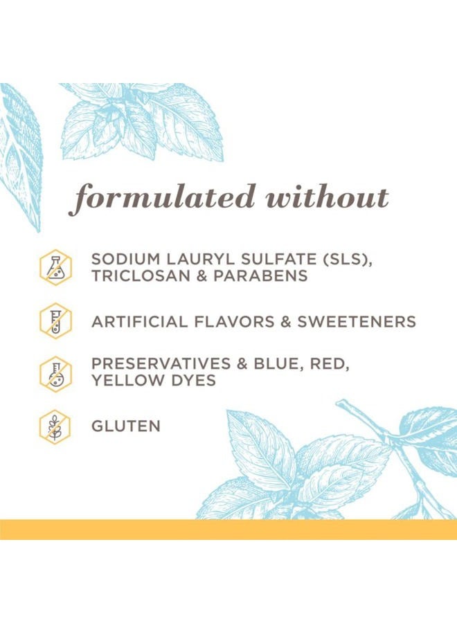 Burt's Bees Toothpaste Extra White 140ml Zen Peppermint - Image 4