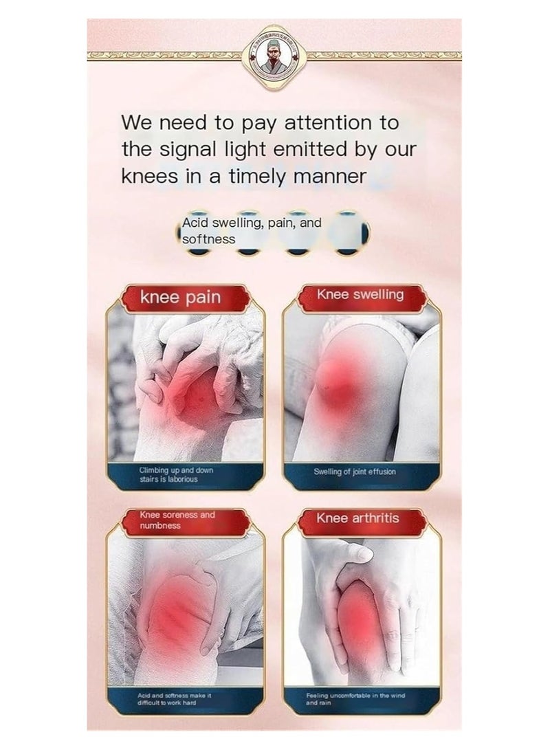 Knee Pain Relief Spray - Lumbar Spine Cold Gel Spray, Knee Joint Pain Relief Supplements, Herbs Bruise Spray, Arthritis Pain Relief, Relief Muscle Cramp,Natural Pain Reliever Spray (3 pcs) - Image 4