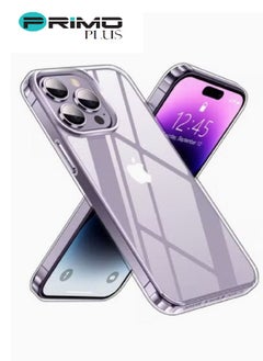 PRIMO PLUS Iphone 14 Pro clear case Anti Yellowing Anti Drop Anti-scratch Comfortable hold Shock Absorbing (Iphone 14 Pro)  - Image 1