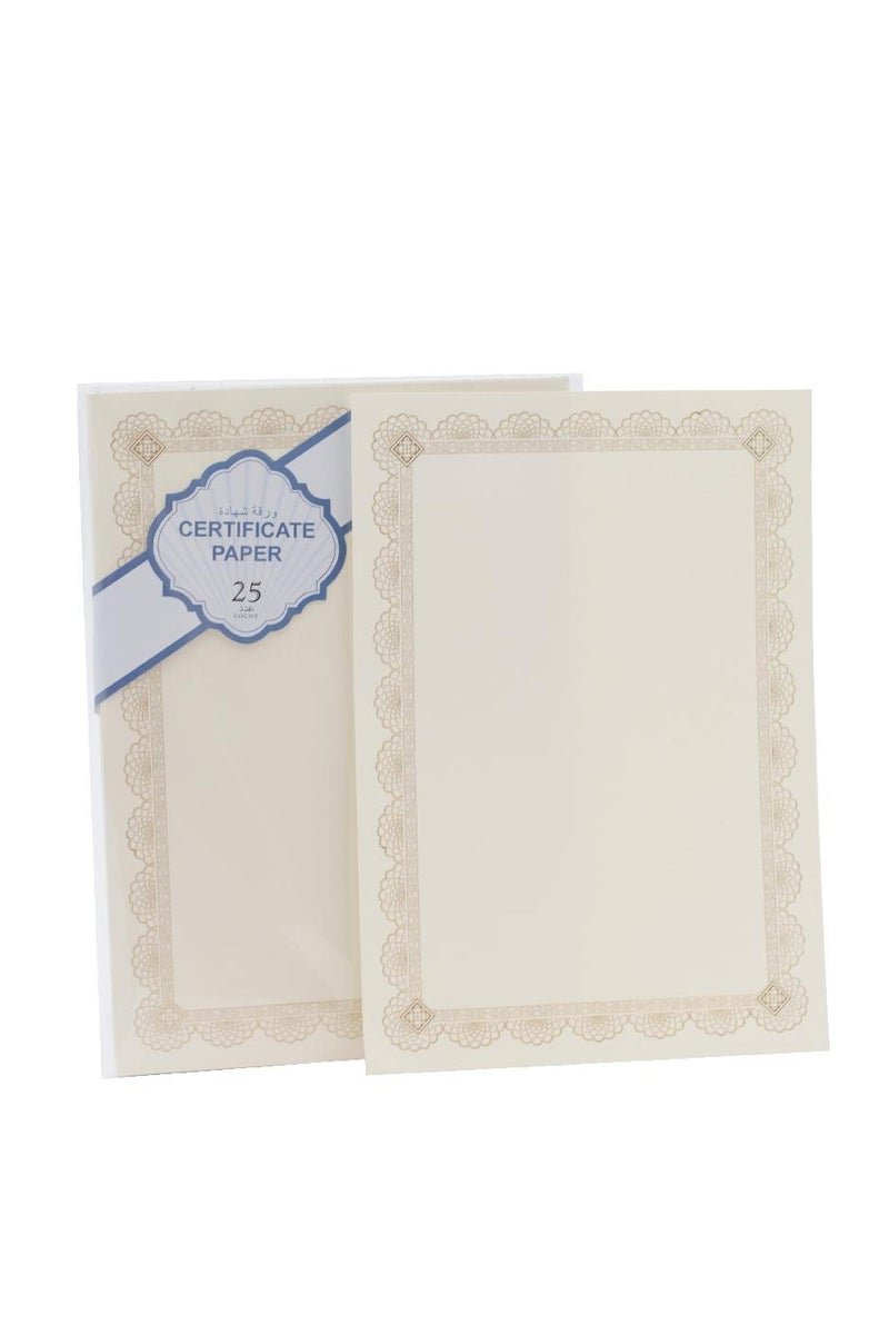 ROCO Certificate Paper A4Brief Card180 gsm - Image 1