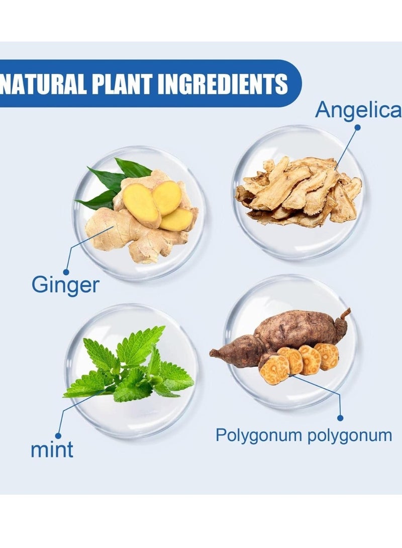 East Moon 60ml Hair Regrowth Treatment Serum Extra Strength For Men Scalp Care 5% Minoxidil Hair Growth Spray Beard And Hair Growth Oil Prevent Hair Loss Care for Hair Topical Scalp Treatment for Hair Loss Thinning Ginger Beard Oil - Image 5