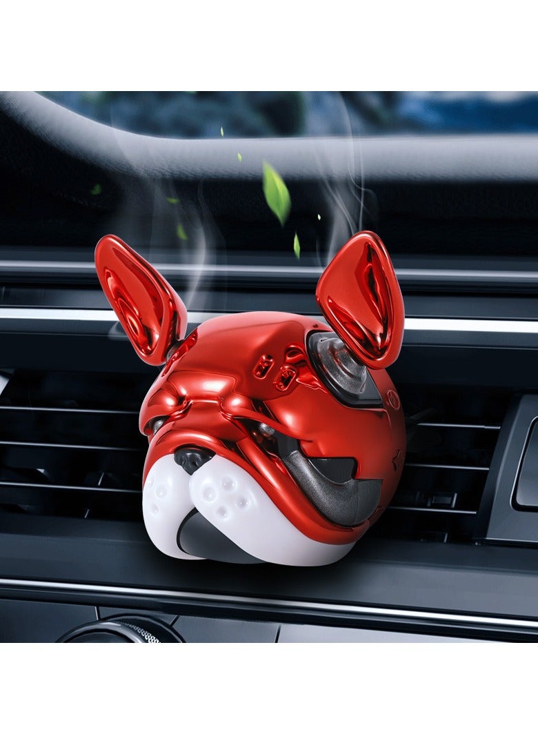 general Car Air Vent Aroma Ornament French Bulldog Shaped Fragrance Decorative Ornament - Image 1