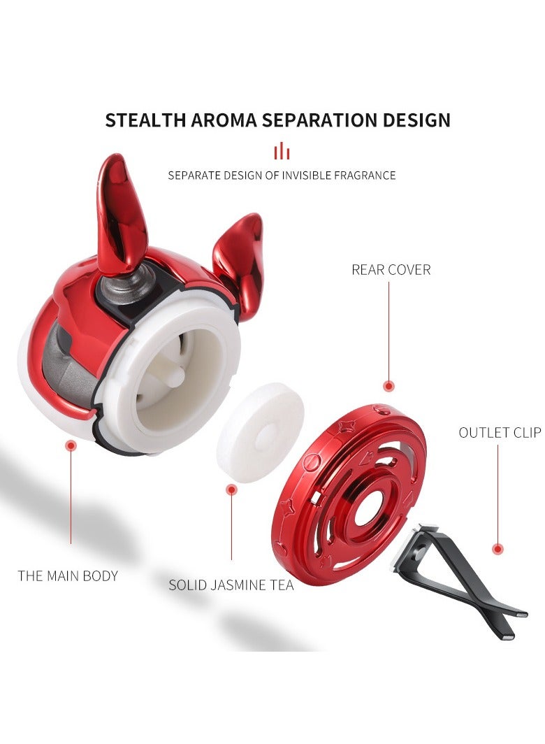 general Car Air Vent Aroma Ornament French Bulldog Shaped Fragrance Decorative Ornament - Image 2