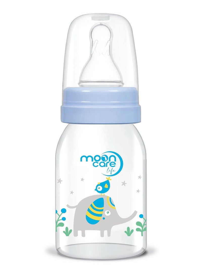 MOON Care - Life Classic PP Baby Bottle 125 Ml Blue - Image 1