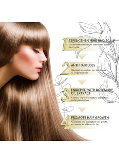 EELHOE Hair Growth Oil, Rosemary Hair Growth Essential Oil, Anti Hair Loss Fast Regrowth Essence, Repair Damaged Frizzy Thinning Scalp Hair-restorer Dense, Hair Growth Serum, 60ml/2 fl.oz  - Image 3