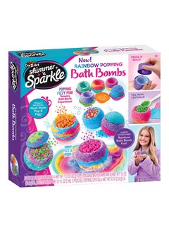 Shimmer N Sparkle Rainbow Popping Bath Bombs