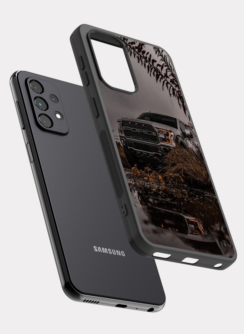 بكسلات كفر سامسونج جالكسي ايه 72 فورد اف 150 رابتر رمادي - Image 2