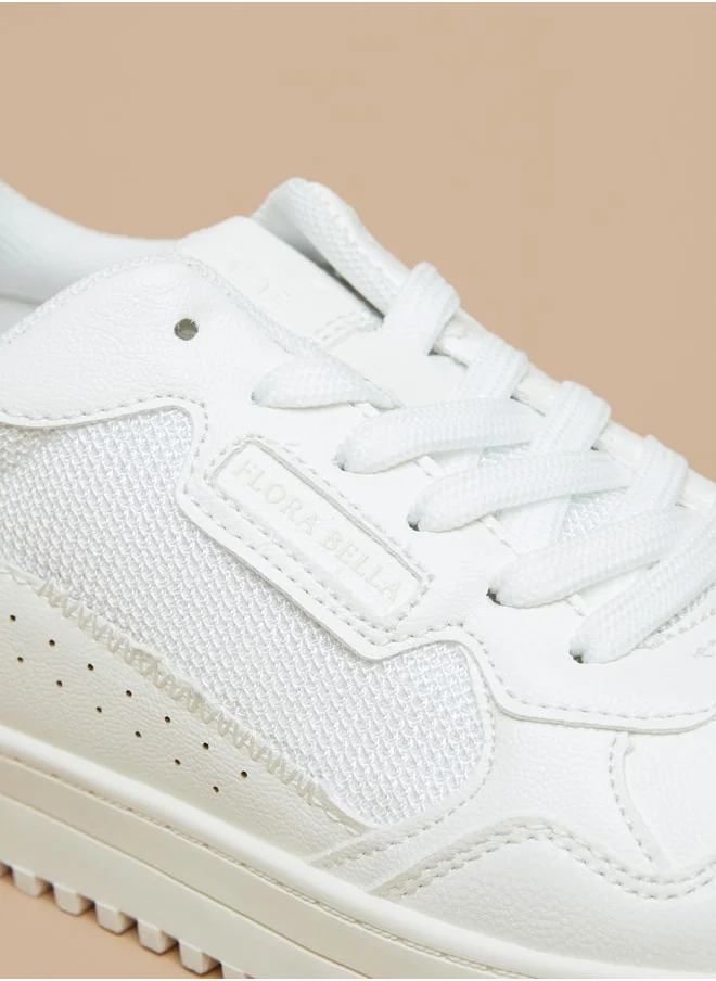 فلورا بيلا Women's Textured Lace-Up Sneakers
