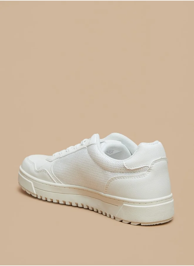 فلورا بيلا Women's Textured Lace-Up Sneakers