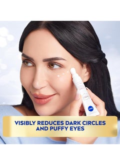 Nivea Anti-Dark Circles & Puffiness Eye Serum with Hydrating Hyaluronic Acid & Energizing Caffeine, 15ml  - Image 5