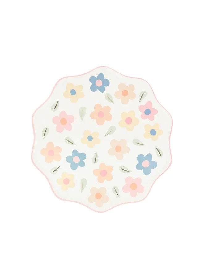 Meri Meri Happy Flowers Dinner Plates